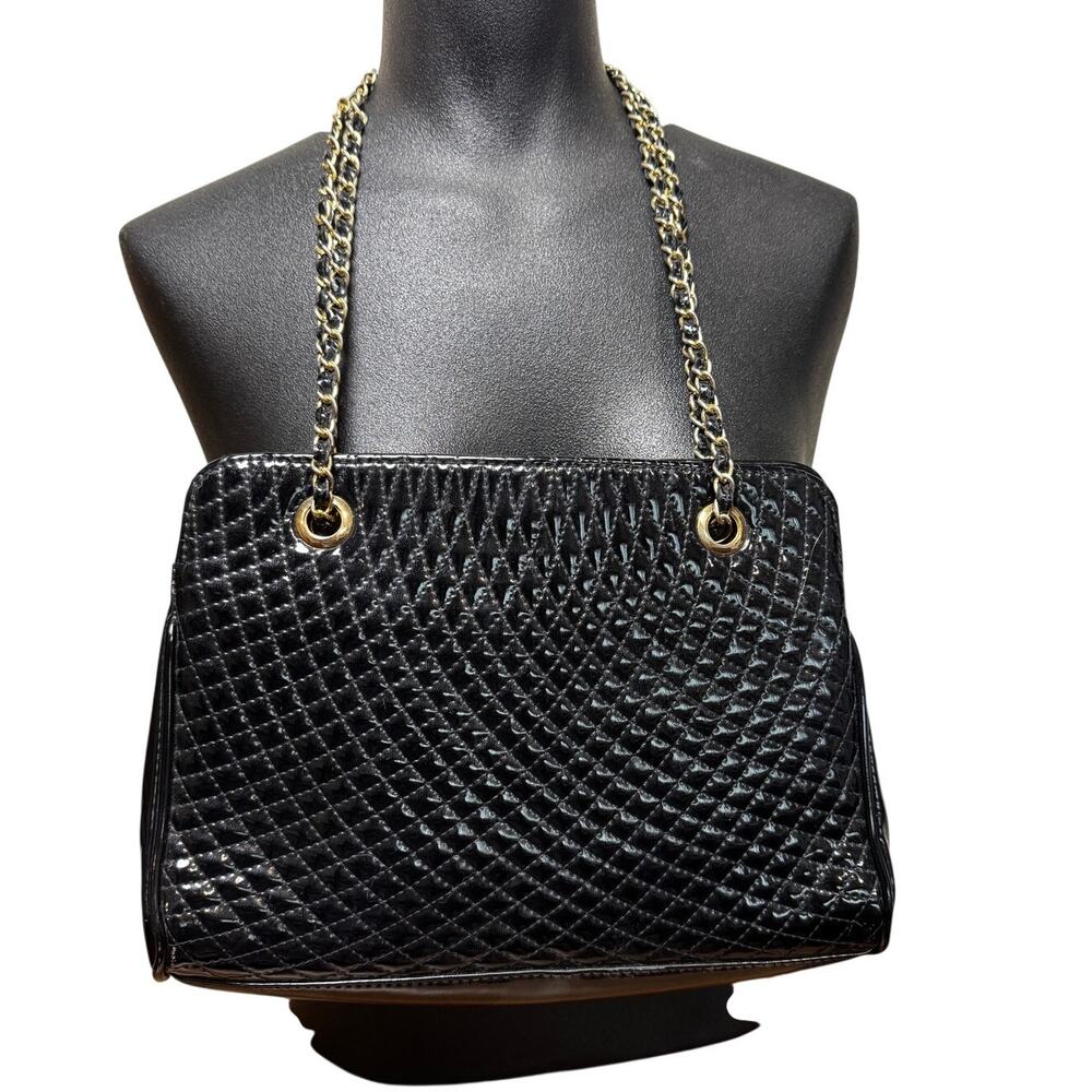 Vintage Vinyl Quilted La Regale Purse